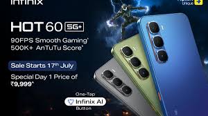 బడ్జెట్ 5G గేమింగ్ విభాగంలోకి Infinix Hot 60 5G Plus: AI బటన్‌తో ఆకట్టుకునే ఫీచర్లు