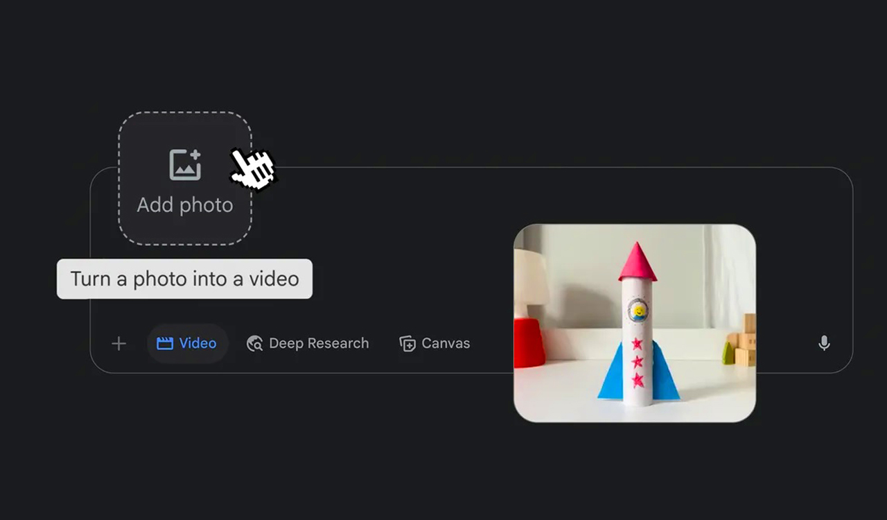 ఫోటోల నుండి డైనమిక్ వీడియోల సృష్టి: జెమినిలో కొత్త AI ఫీచర్