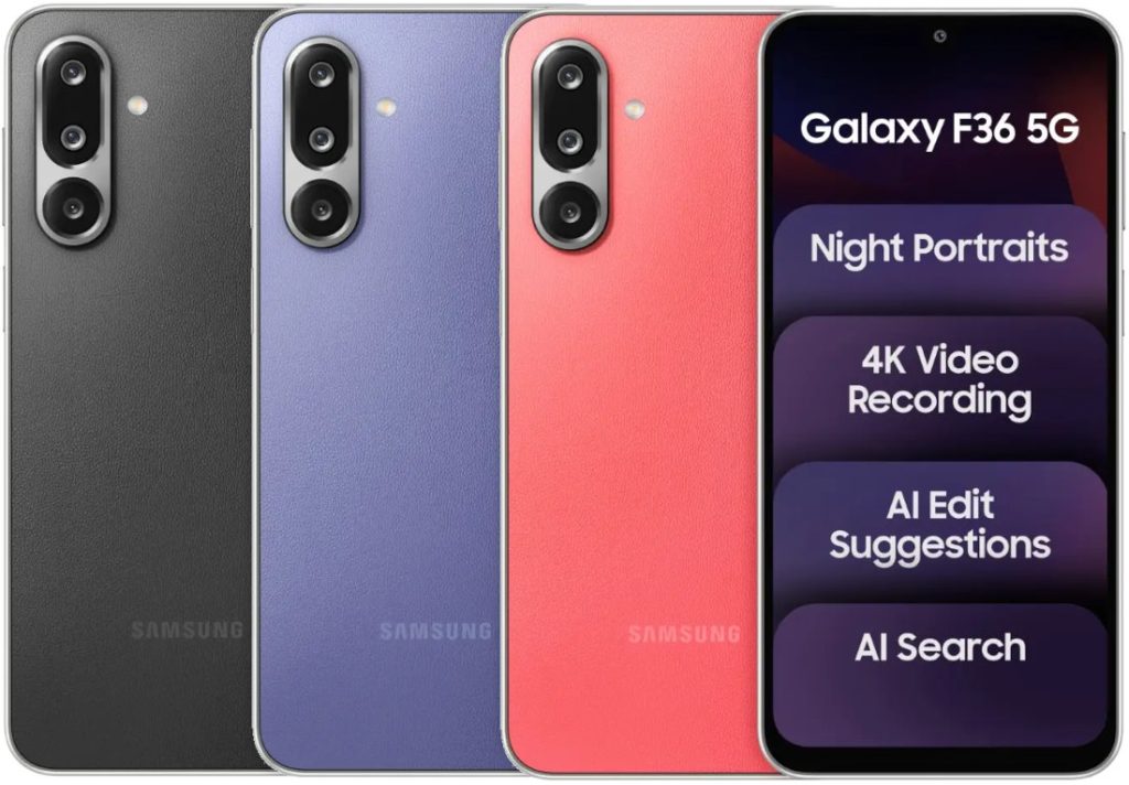 Samsung Galaxy F36 5G ధర ఫీచర్లు వేరియంట్స్ తెలుగులో