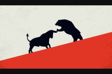 భారత స్టాక్ మార్కెట్ లో నిఫ్టీ, సెన్సెక్స్ రెడ్ జోన్ లో ట్రేడింగ్