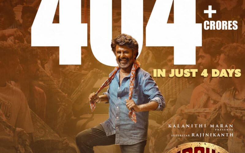 కూలీ' ప్రపంచవ్యాప్తంగా నాలుగు రోజుల్లో ₹404 కోట్లు వసూలు