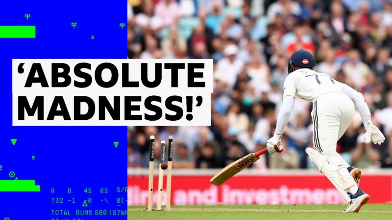 షుభ్మన గిల్ 21 రన్స్ చేసి రన్ అవుట్; భారత జట్టు వికెట్ నష్టం