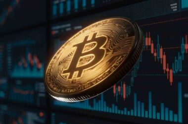 The estimated leverage ratio for Bitcoin futures is at a five-year high, indicating increased market vulnerability.