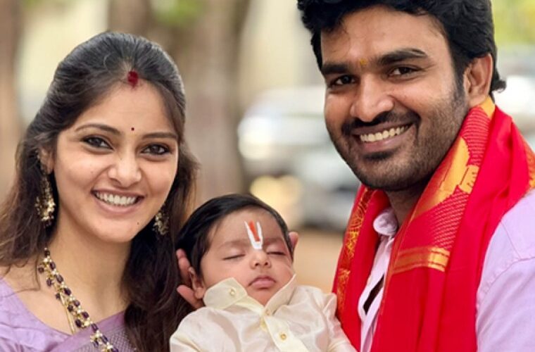 కిరణ్ అబ్బవరం, రహస్య గోరక కొత్త బిడ్డకు హనూ అబ్బవరం అని పేరు పెట్టారు