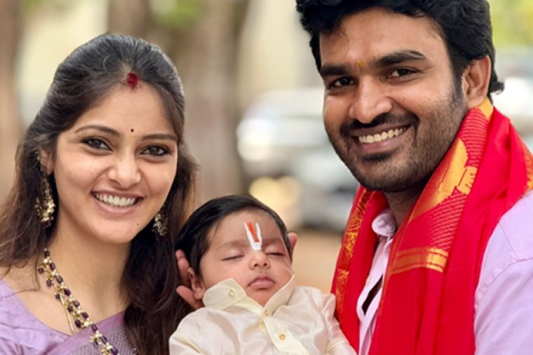 కిరణ్ అబ్బవరం, రహస్య గోరక కొత్త బిడ్డకు హనూ అబ్బవరం అని పేరు పెట్టారు