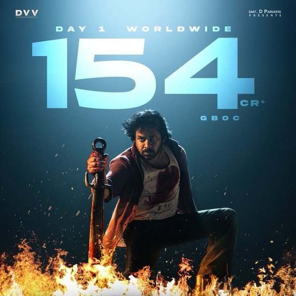 ‘OG’ గ్లోబల్ బాక్సాఫీస్లో మొదటి రోజే ₹154 కోట్ల గ్రాస్ కలెక్షన్తో రికార్డు సృష్టించింది