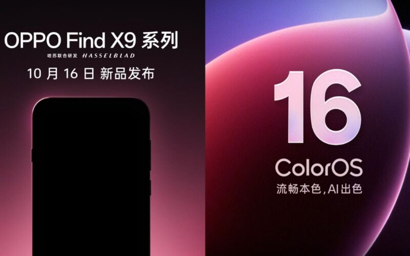 Oppo Find X9 సిరీస్ మెడియాటెక్ డిమెన్సిటీ 9500 చిప్‌తో