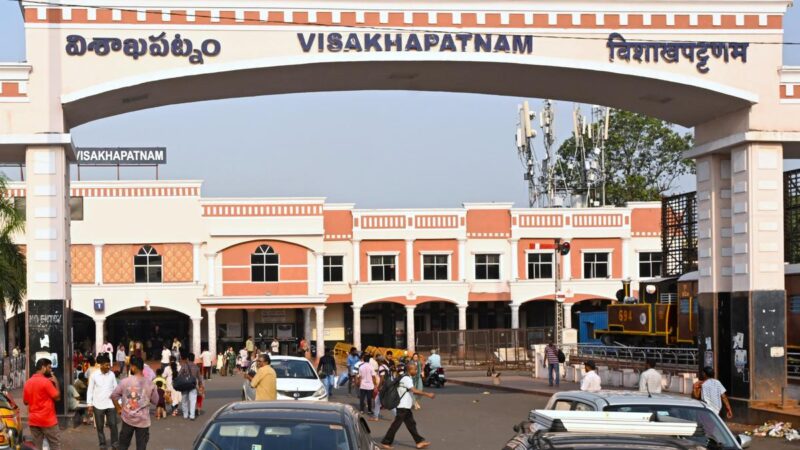 The Visakhapatnam railway station has been awarded a 'Platinum' rating by the Green Building Council (GGBC).