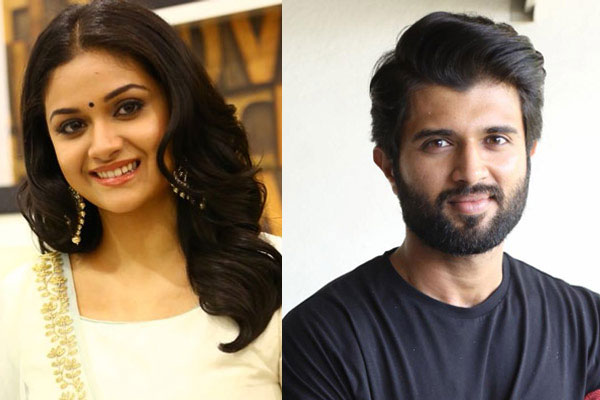 విజయ్ దేవరకొండ కీర్తి సురేష్ మళ్లీ కలిసి నటిస్తున్నారు