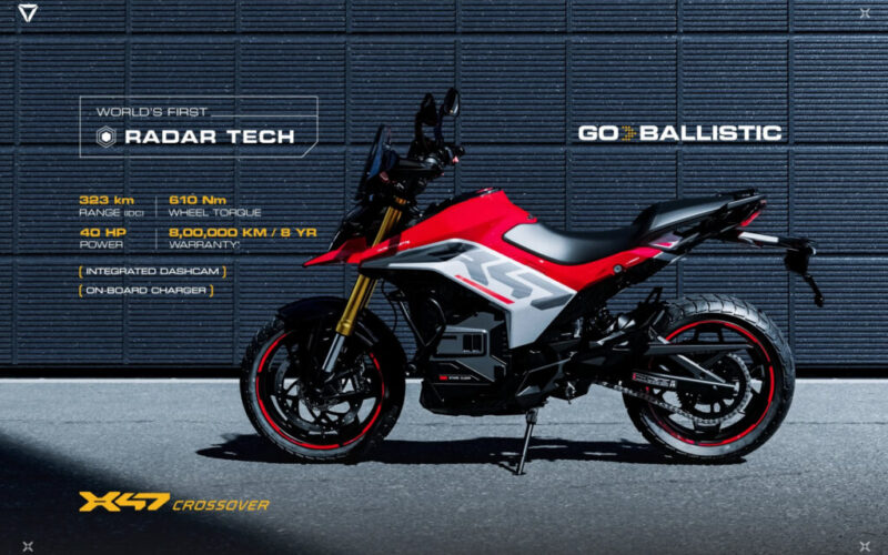 New product launches: Technology brand Ultraviolette has launched its X-47 Crossover in Tirupati.