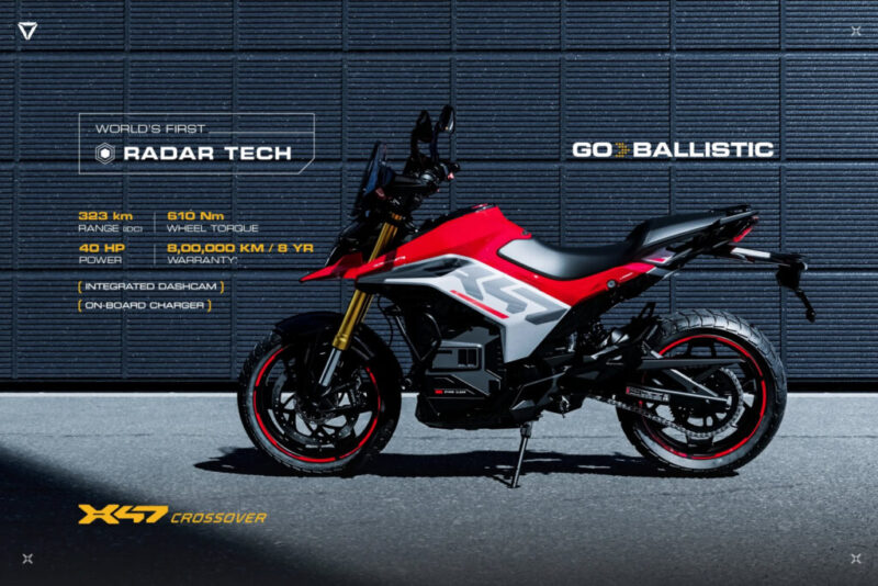 New product launches: Technology brand Ultraviolette has launched its X-47 Crossover in Tirupati.