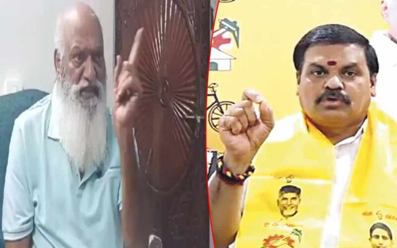 తాడిపత్రిలో జేసీ ప్రభాకర్ రెడ్డి వివాదాస్పద వ్యాఖ్యలు — పోలీస్ అధికారిపై బెదిరింపు వీడియో వైరల్