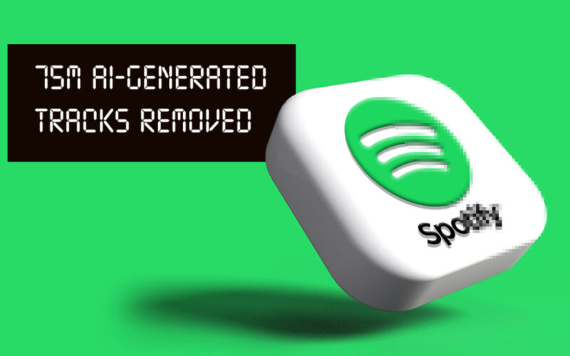 Spotify 75 మిలియన్ స్పామ్ ట్రాక్స్ తొలగింపు