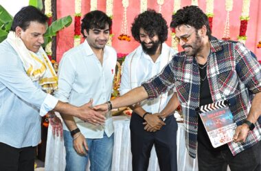 నాని-సుజీత్ కొత్త సినిమా 'బ్లడి రోమియో' దుస్సేరా పూజా వేడుకతో ప్రారంభం