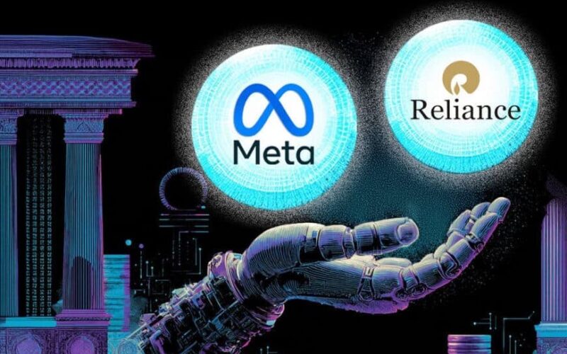 రిలయన్స్-మెటా పై ₹855 కోట్ల ఎయ్ ఐ సంయుక్త సంస్థ – భారత సంస్థలకు నూతన యుగం