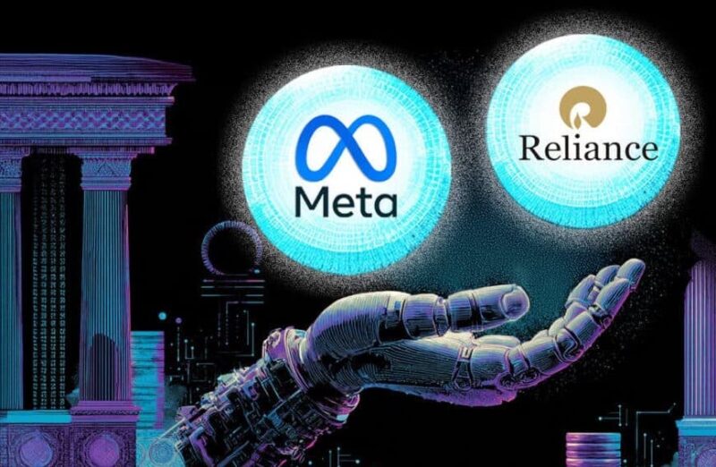 రిలయన్స్-మెటా పై ₹855 కోట్ల ఎయ్ ఐ సంయుక్త సంస్థ – భారత సంస్థలకు నూతన యుగం