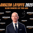 అమెజాన్లో భారీ ఉద్యోగాలు తొలగింపు – 30,000కూ పైగా ఉద్యోగులు పోజిషన్స్ కోల్పోతున్నారు