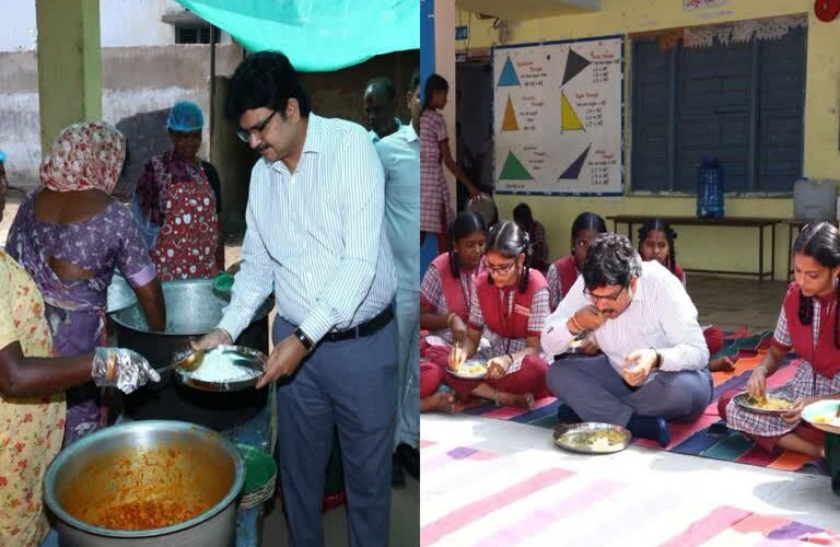 పర్యవేక్షణతో పునరుజ్జీవించిన పాఠశాల మధ్యాహ్న భోజన పథకం