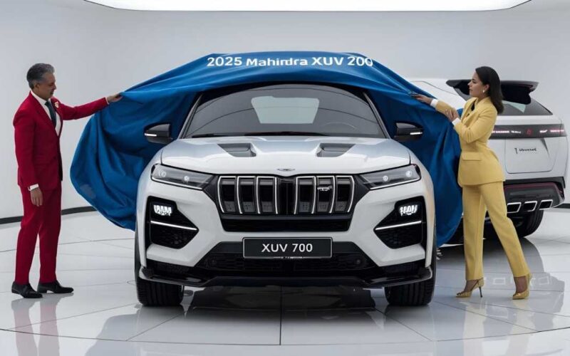 మహింద్రా XUV700 ఫేస్‌లిఫ్ట్ కొత్త వెర్షన్ స్పైయిడ్