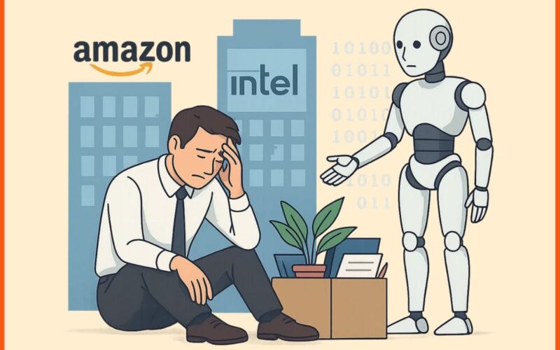 2025లో AI ప్రభావం: ఇంటెల్, అమెజాన్, మైక్రోసాఫ్ట్ ఒడిదుడుకులు, భారీ లేఆఫ్స్