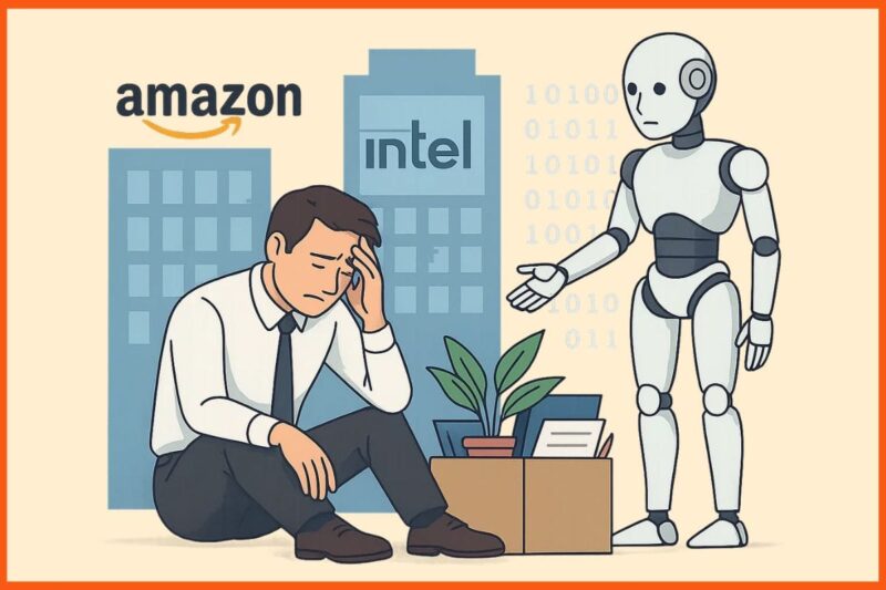 2025లో AI ప్రభావం: ఇంటెల్, అమెజాన్, మైక్రోసాఫ్ట్ ఒడిదుడుకులు, భారీ లేఆఫ్స్