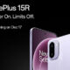 OnePlus 15R launch: The OnePlus 15R is scheduled to launch tomorrow, December 17th, in India. It will feature a large battery and a powerful chipset