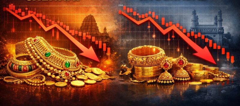 బంగారం ₹8 వేల డౌన్