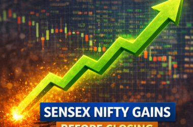 Sensex Gains 266 Points: The Indian stock market recovered late today, with the Sensex closing up 266 points at 83,580