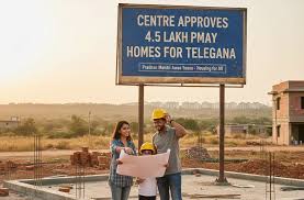 4.5 lakh houses for Telangana PMAY